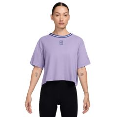 Tricou Nike W NK DF HERITAGE SS CROP TEE Femei