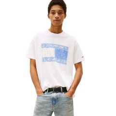 Tricou Tommy Hilfiger TJM RLX PAISLEY FLAG TEEEXT Barbati