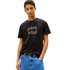 Tricou Tommy Hilfiger TJM REG CENTER FLAG SS TEE Barbati