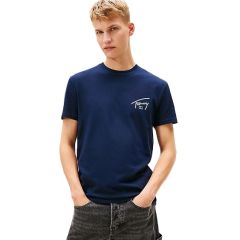 Tricou Tommy Hilfiger TJM REG SIGN BACKPRINT SS T EXT Barbati