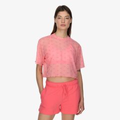 Tricou Nike W NSW AIR AOP MESH SS CROP TOP Female 