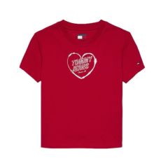 Tricou Tommy Hilfiger TJW SLIM SH HEART TEE Femei