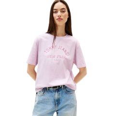 Tricou Tommy Hilfiger TJW RLX VARSITY OVERDYE TEEEXT Femei