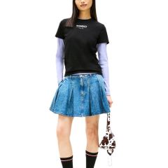 Tricou Tommy Hilfiger TJW REG ESSENTIAL LOGO 2 TEE EXT Femei