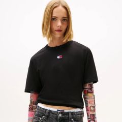 Tricou Tommy Hilfiger TJW BXY BADGE TEE EXT Femei