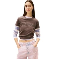 Tricou Tommy Hilfiger TJW REG GMD SCRIPT TEE Femei