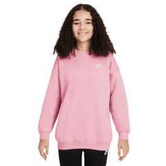 Bluza Nike G NSW CLUB FLC OVRSZD CREW LBR Copii