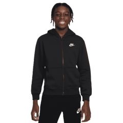 Bluza cu fermoar Nike K NSW CLUB FLC HD FZ LS LBR Copii