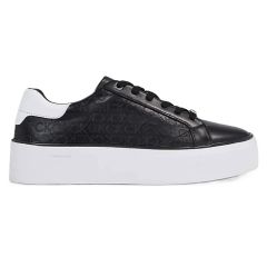 Pantofi Sport Calvin Klein FLATFORM C LACE UP - MONO MIX Femei