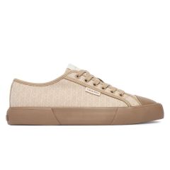 Pantofi sport Calvin Klein VULC LOW LACEUP AOP CANVAS Femei