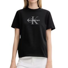 Tricou Calvin Klein HR SS CLSSC MNLG CNC Femei