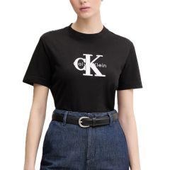 Tricou Calvin Klein SS CLASSIC MONOLOGO METALLIC CNE Femei