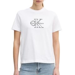 Tricou Calvin Klein SS CLASSIC MONOLOGO METALLIC CNE Femei