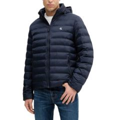 Geaca Calvin Klein LS NYLON LT WT HOODED  FZ PUFFER Barbati
