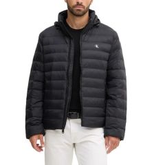 Geaca Calvin Klein LS NYLON LT WT HOODED FZPUFFER Barbati