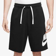 Sort Nike M NK CLUB ALUMNI HBR FT SHORT Male 