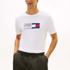 Tricou Tommy Hilfiger BRAND LOVE TEXT BOX TEE Barbati