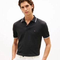 Tricou polo Tommy Hilfiger PIQUE UNDERCOLLAR REG POLO Barbati