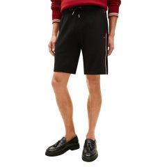 Sort Tommy Hilfiger GLOBAL STRIPE SWEATSHORT Barbati