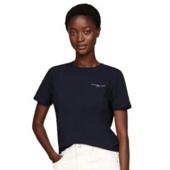 Tricou Tommy Hilfiger 1985 REG MINI CORP LOGO C-NK SS Femei