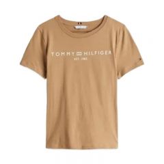 Tricou Tommy Hilfiger REG CORP LOGO C-NK SS Femei