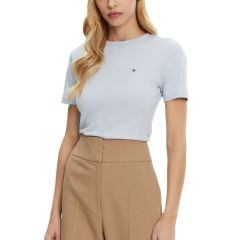 Tricou Tommy Hilfiger BRAND LOVE LEFT CHEST RWB TEE Femei