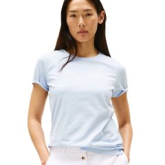 Tricou Tommy Hilfiger SCRIPT REG C-NK SS T-SHIRT Femei