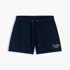 Sort Tommy Hilfiger VARSITY CREST SWEATSHORT Femei