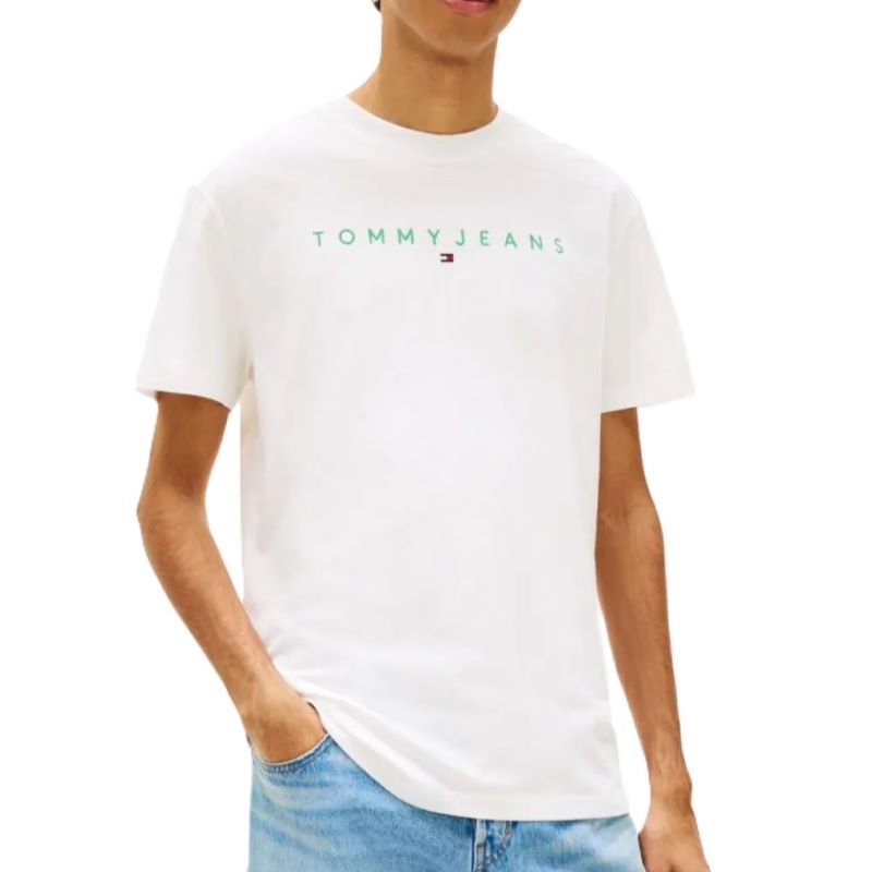 Tricou Tommy Hilfiger TJM REG LINEAR LOGO TEE EXT Barbati