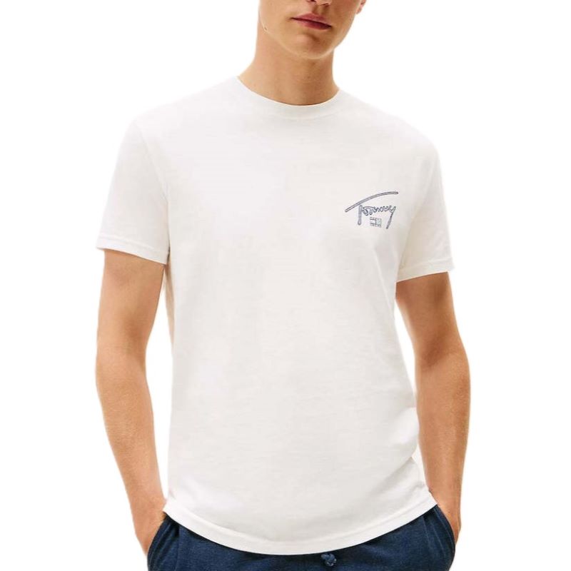 Tricou Tommy Hilfiger TJM REG SIGN BACKPRINT SS T EXT Barbati