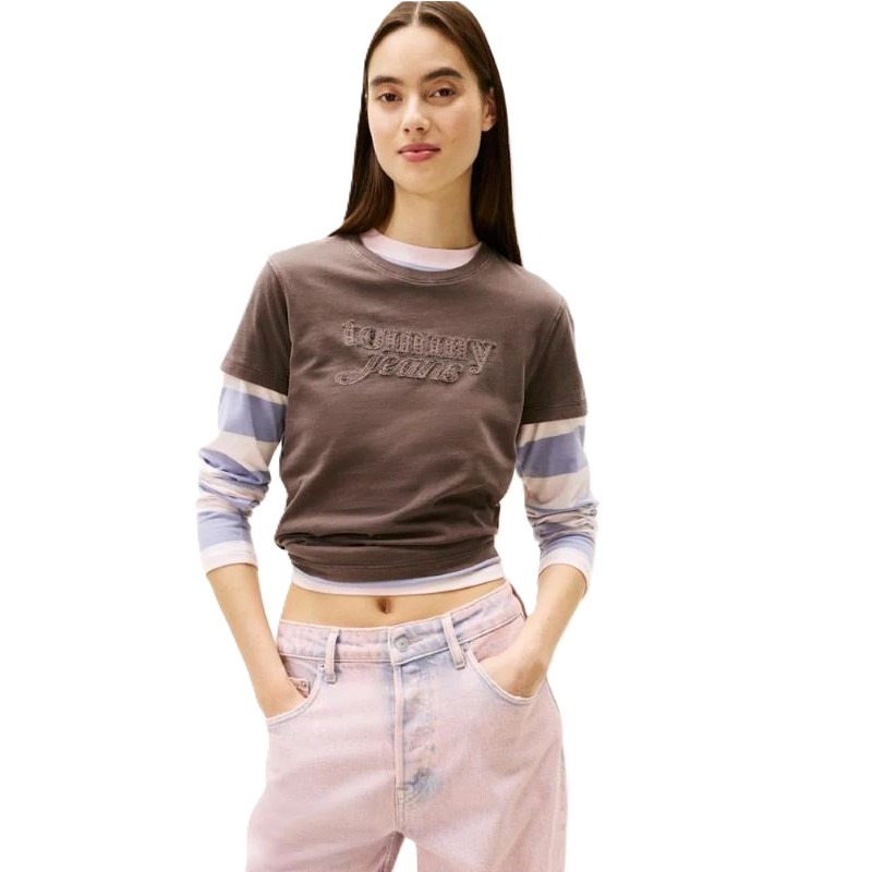 Tricou Tommy Hilfiger TJW REG GMD SCRIPT TEE Femei