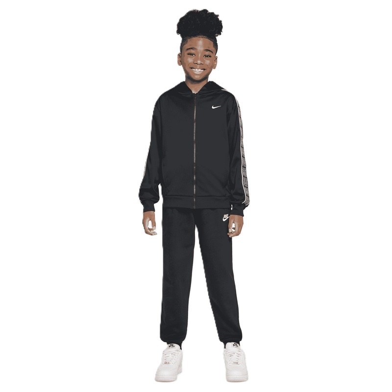 Bluza cu fermoar Nike K NSW DF CLUB+ POLY FZ HDY Copii