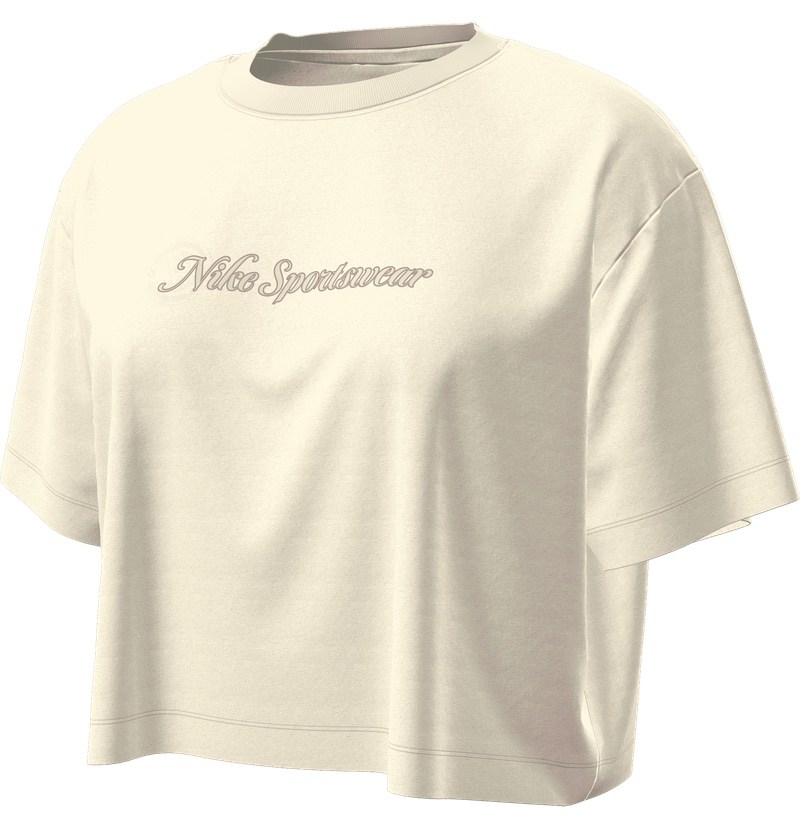 Tricou Nike W NSW CLUB SS CROP TEE CC Femei