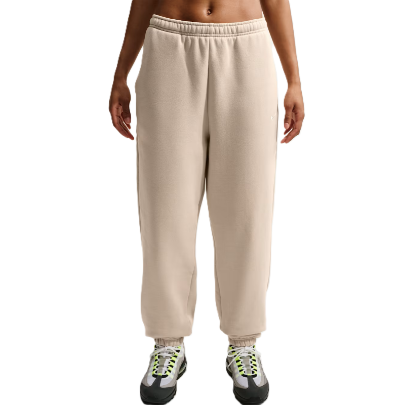 Pantaloni Nike W NK STDO FLC HR OS CUFF PANT Femei