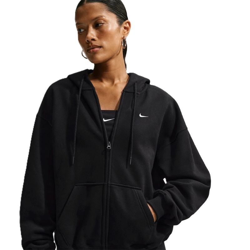 Hanorac Nike W NK STDO FLC MW OS FZ HDY Femei