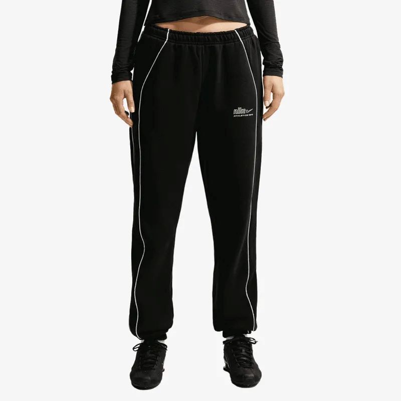 Pantaloni Nike W NK STDO FLC MW MR AD CFF PNT Femei