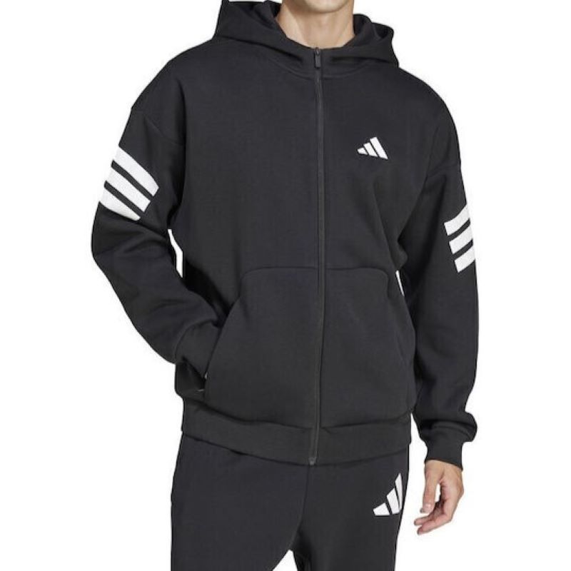 Bluza cu fermoar adidas M FI 3S FZ Barbati