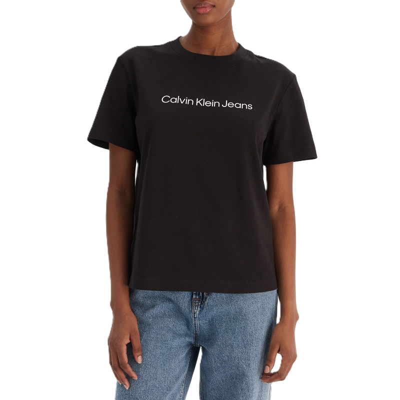 Tricou Calvin Klein A- INST. LOGO CLASSIC TEE SS Femei
