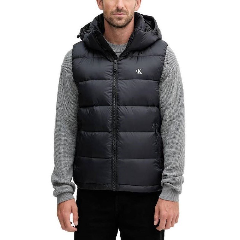 Vesta Calvin Klein LS NYLON ZIP OFF HOOD DOWNPUFFE Barbati