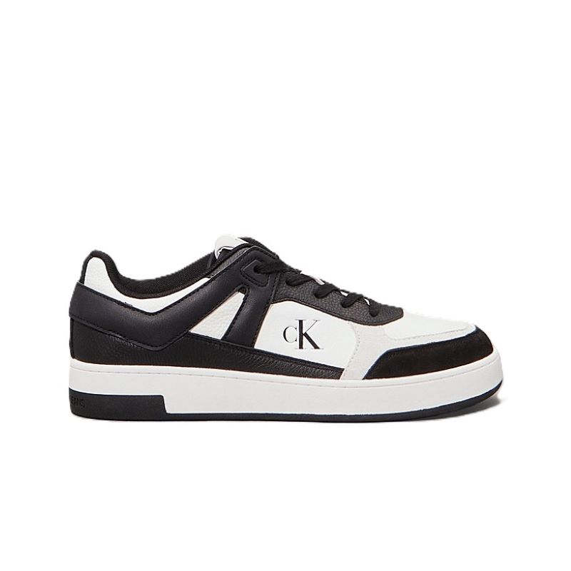Pantofi sport Calvin Klein BASKET CUP LOW LACEUPLTH MIX Barbati