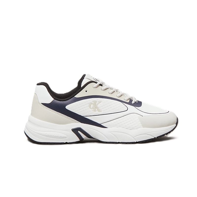 Pantofi sport Calvin Klein RETRO TENNIS LOW KNIT MIX Barbati