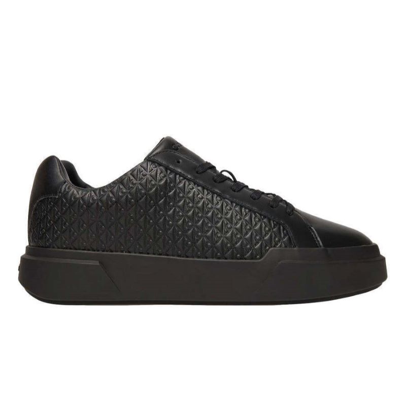 Pantofi sport Calvin Klein CHUNKY CUPSOLE LACEUP LTH AOP Barbati