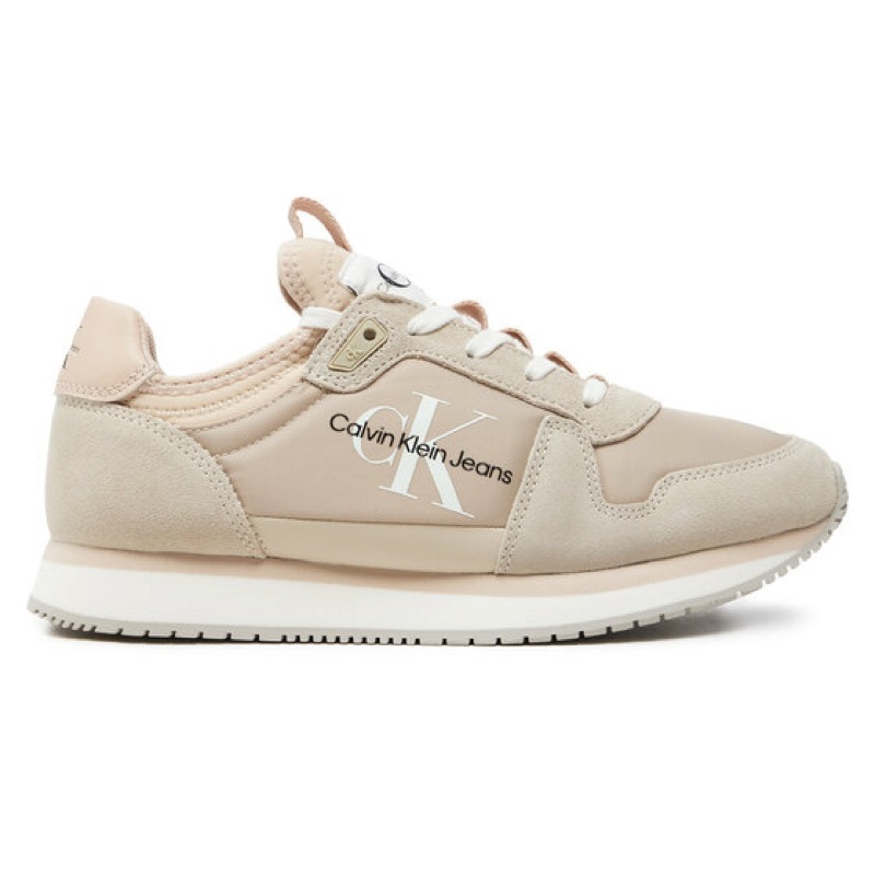 Pantofi sport Calvin Klein RUNNER SOCK LACEUP NY-LTH W Femei
