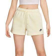 Sort Nike W NSW CLUB FLC MR SHORT Female 